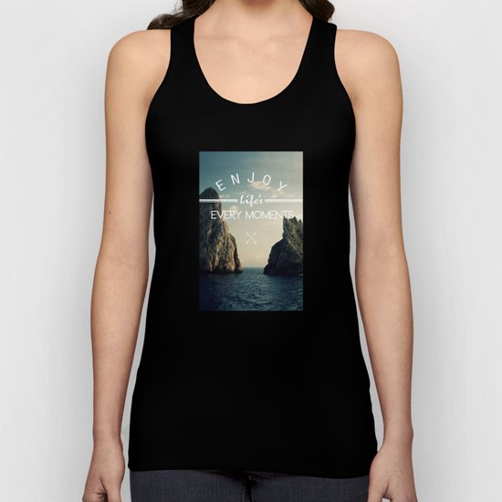 enjoy life every momens Unisex Tank Top