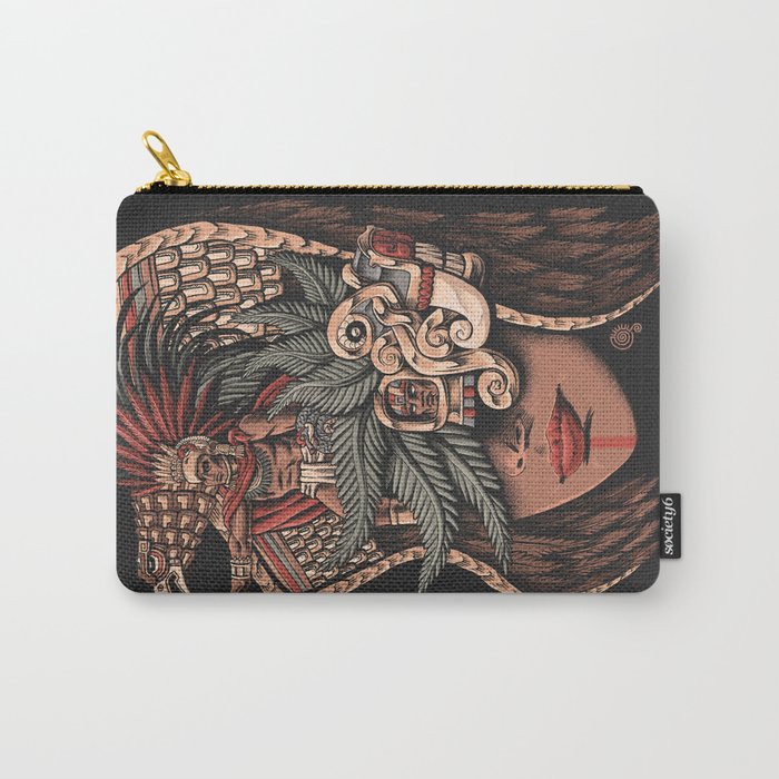Aztec Eagle Warrior Carry-All Pouch