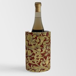 Japanese Floral Design Wine Chiller