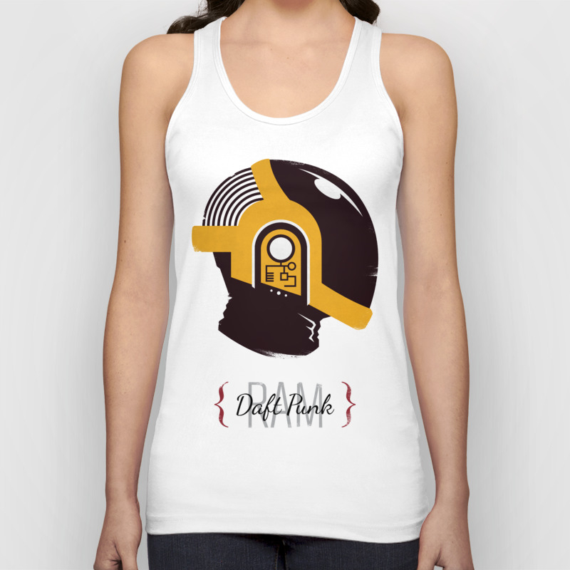 Daft Punk Ram Guy Manuel Unisex Tank Top By Benhuber Society6 Find images of battle tank. society6