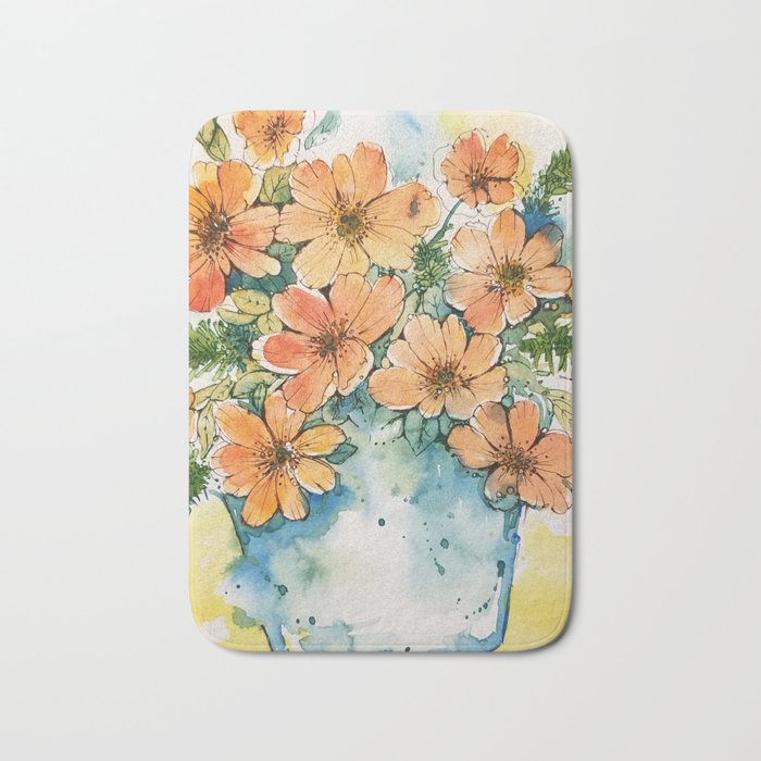 Orange Delight Bath Mat