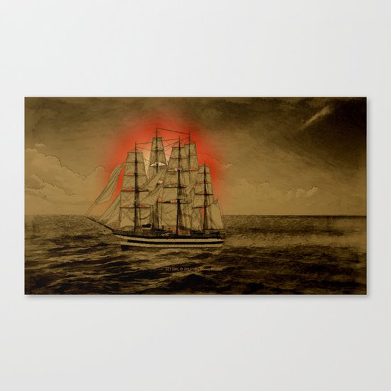 Set Sail - 001 Canvas Print