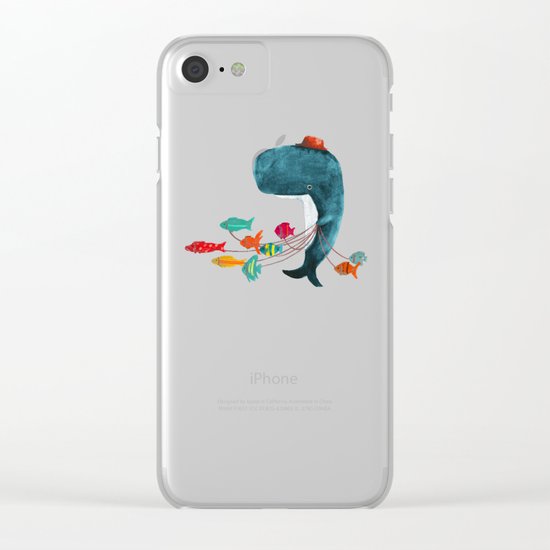 My Pet Fish Clear iPhone Case