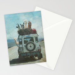 ALPACA WANDERLUST II SUMMER EDITION Stationery Card