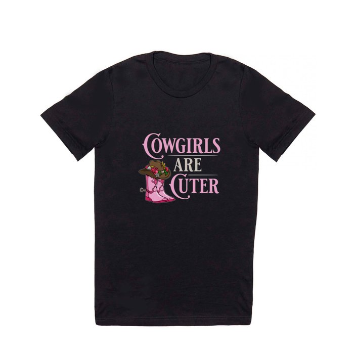 Cowgirl Boots Quotes Party Horse T Shirt