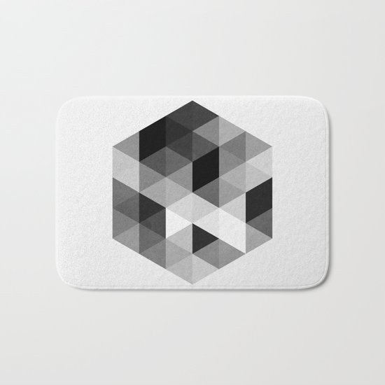 Geo Hex 02. Bath Mat