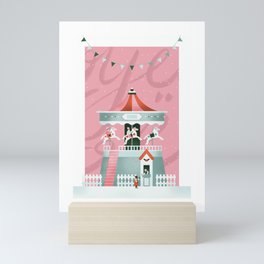 Christmas Village 2 Mini Art Print