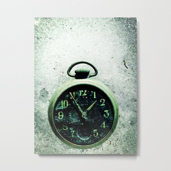 Time For Winter Metal Print