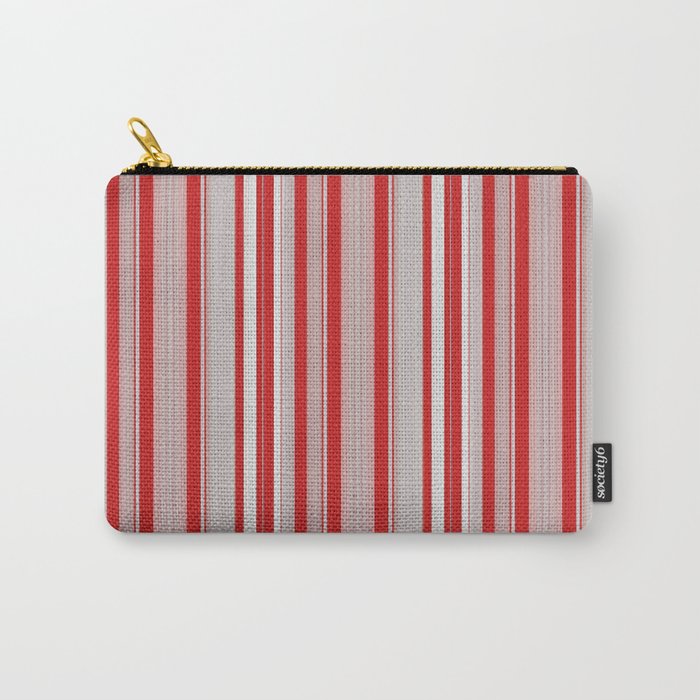 Candy Cane Stripes Carry-All Pouch