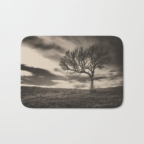 Lonely tree Bath Mat