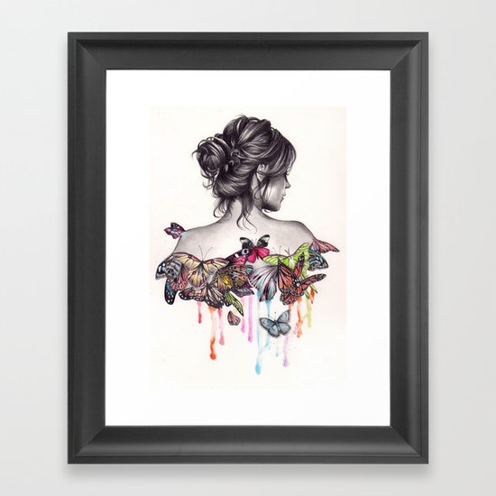 Butterfly Effect Framed Art Print