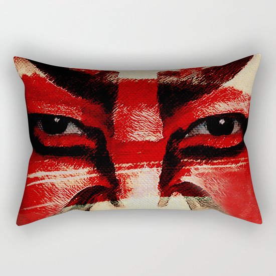 勇士 (Warrior) Rectangular Pillow
