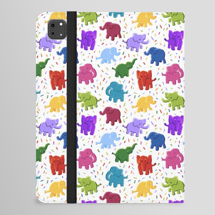Elephant Sprinkles iPad Folio Case