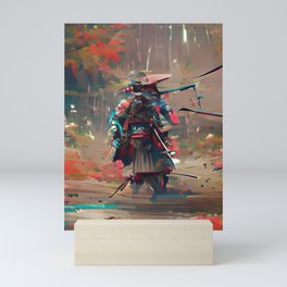 Shattered Samurai Mini Art Print