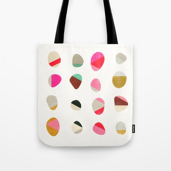 painted pebbles 1 Tote Bag
