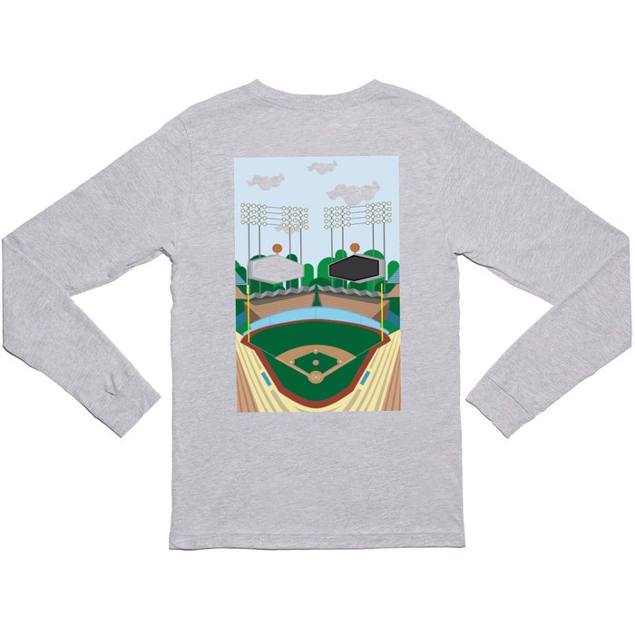 Dodger Stadium T Shirt by Eric J. Lugo