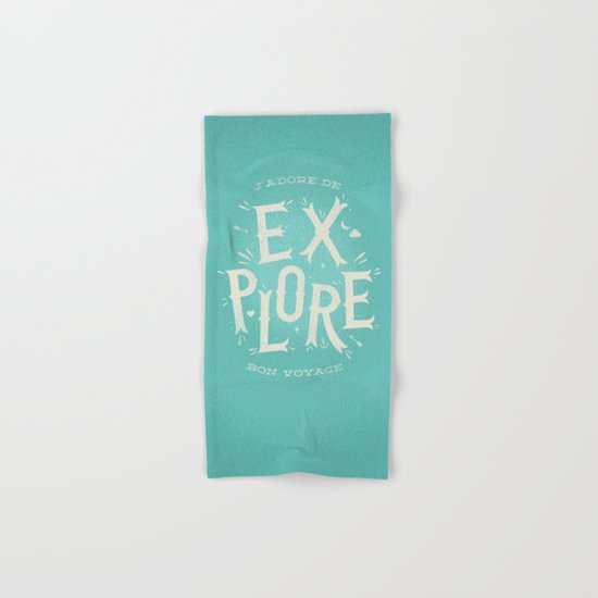 J'adore de Explore Hand & Bath Towel