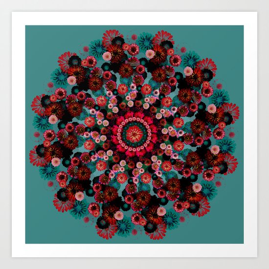 Fireworks Art Print