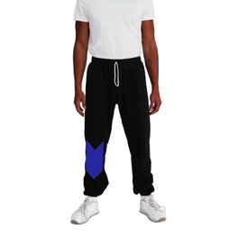 Chevron (Navy Blue & White) Sweatpants