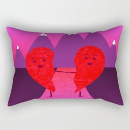The Course of Love Rectangular Pillow