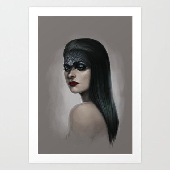 Crow Art Print