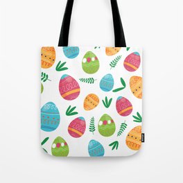 Happy Easter  Pattern  Tote Bag