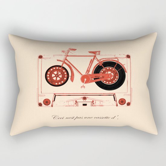 Music Traveler Rectangular Pillow