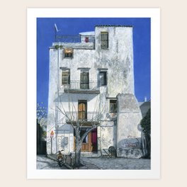 6 Episkópou Nikifórou, Chania, Crete Art Print