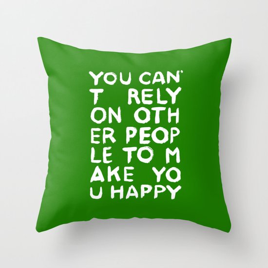 Rely Throw Pillow