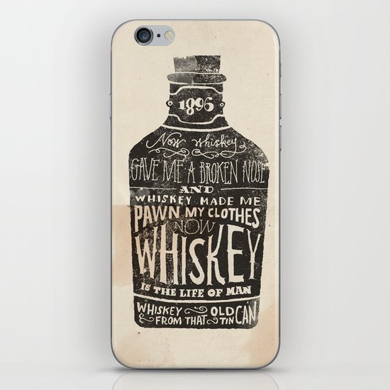 Whiskey iPhone & iPod Skin
