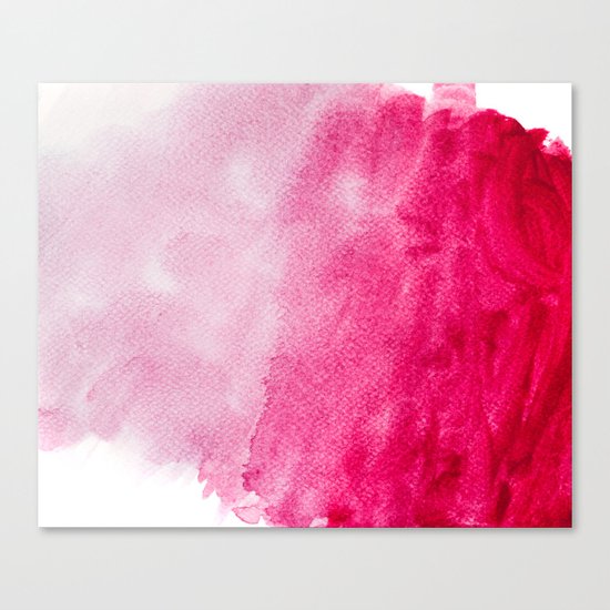 Hopeless, Romantic And Pink #decor #buyart #society6 #art #prints Canvas Print