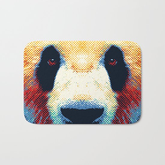 Panda - Colorful Animals Bath Mat