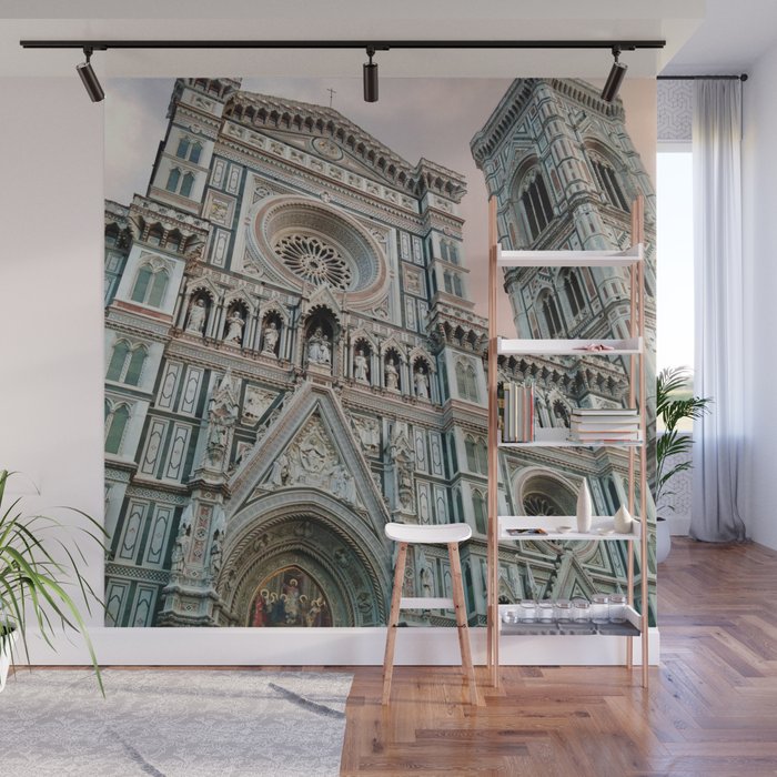 Italy Photography - Cathedral Of Santa Maria Del Fiore In The Evening Wall Mural