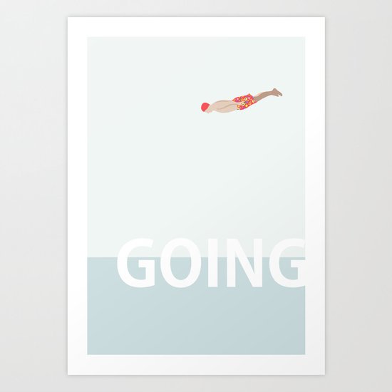 Going Art Print