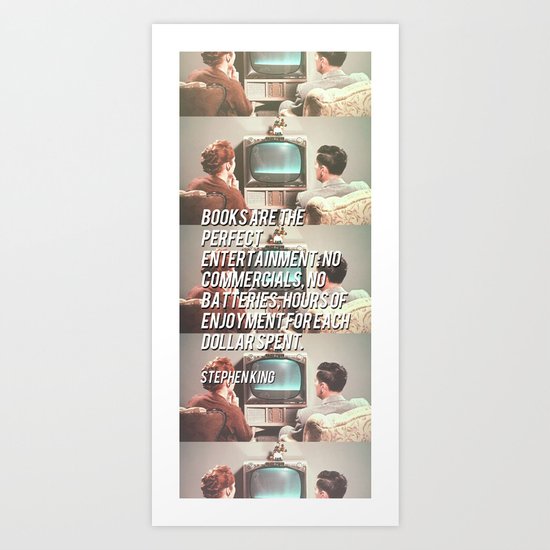 the perfect entertainment Art Print