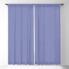Soft Medium Blue-Purple Single Solid Color Coordinates with PPG Magical Moment PPG17-06 Color Crush Blackout Curtain