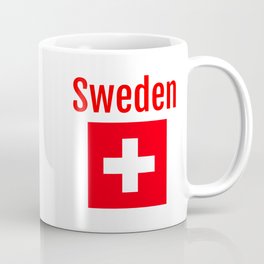 Sweden - Swiss Flag Mug