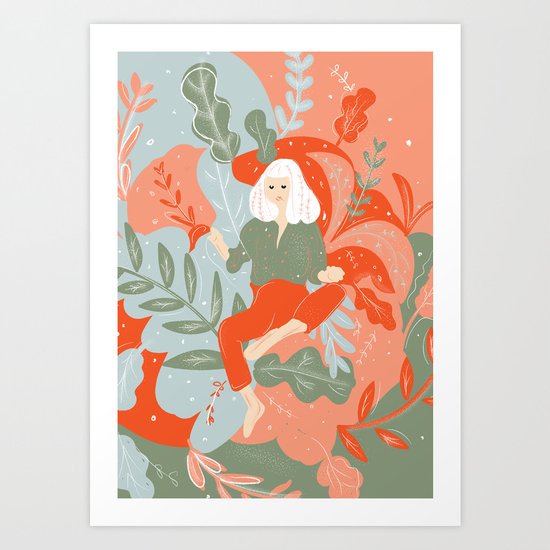 Take Me To The Wonderland Art Print
