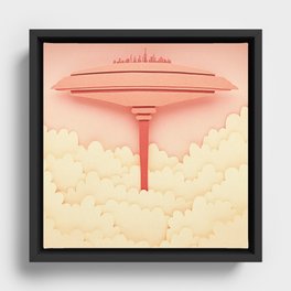 Bespin cloud city Framed Canvas