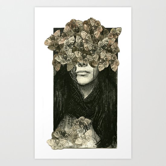 Head Case Art Print