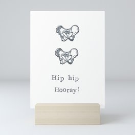 Hip Hip Hooray Mini Art Print