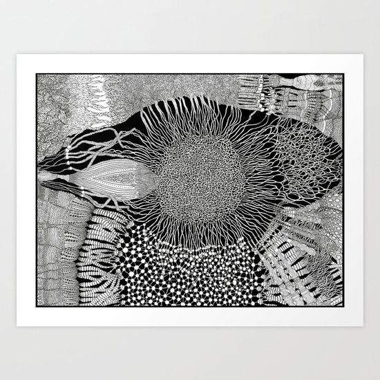 Tears from I Art Print