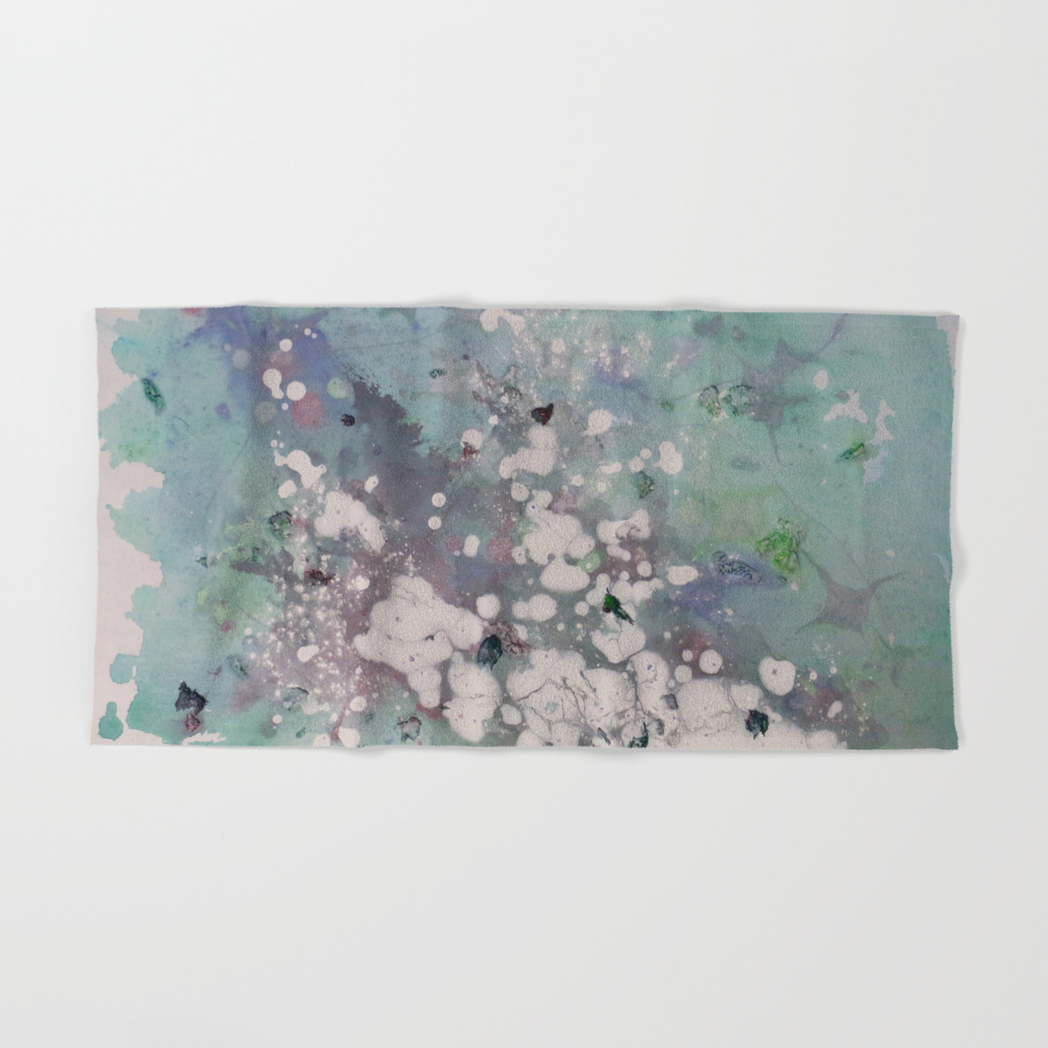 Clouded Mind Abstract Acrylic White Blotchy Painting Hand Bath Towel By Srlart Society6 Mat towels are usually used in a heated room, during a power class with so many questions in mind, it's common to see someone new to the practice bring a regular shower or beach towel into the hot room to spread. society6