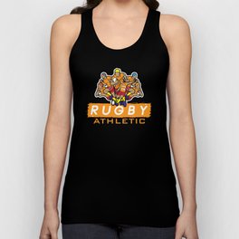 Rugby Rugby Athletic Rugby Player Unisex Tank Top