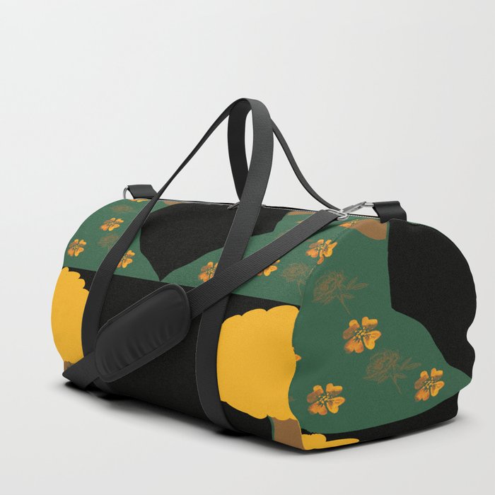 Woman At The Meadow Vintage Dark Style Pattern 14 Duffle Bag