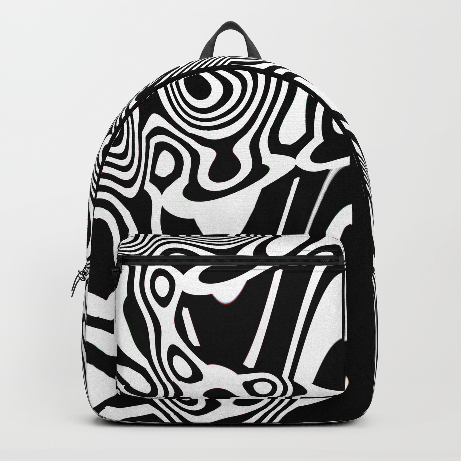 tribal print backpack