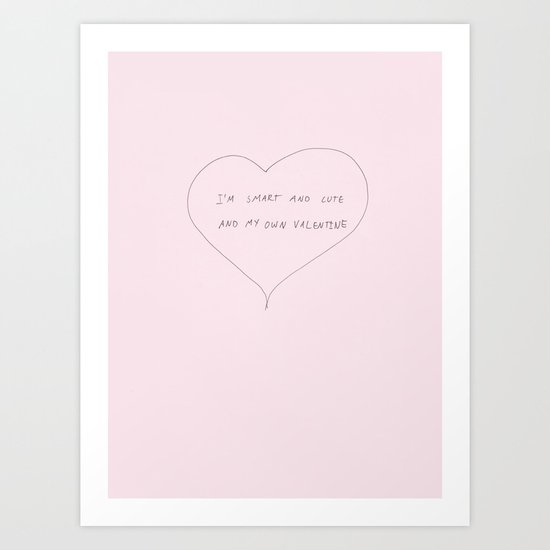 Valentine Art Print