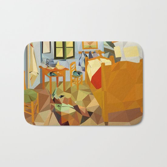 van gogh Bath Mat