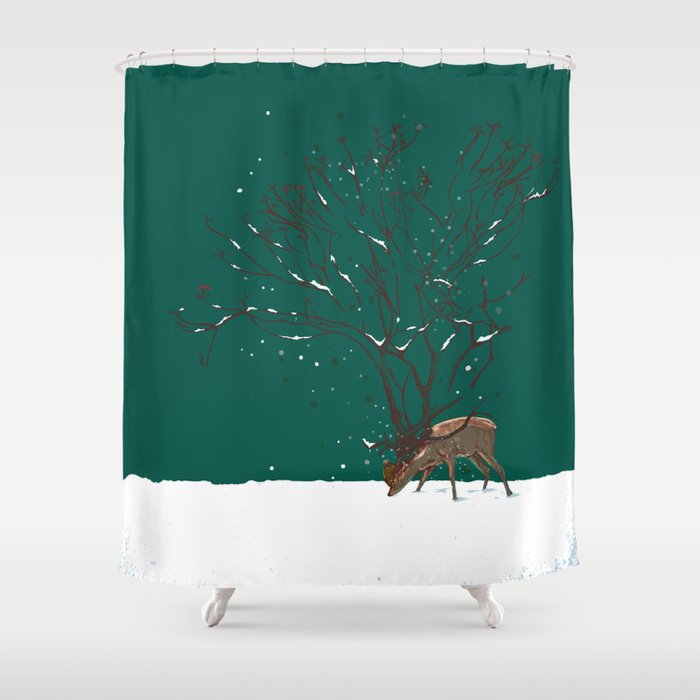 Winter Is All Over You Shower Curtain