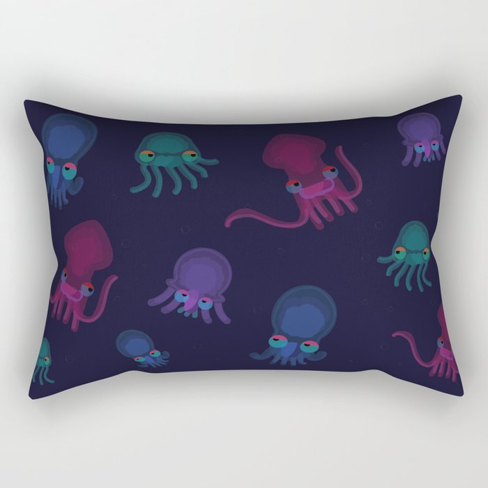 Squid Rectangular Pillow